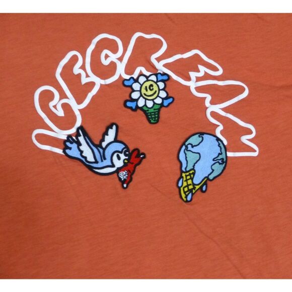 Ice Cream Embroidered Red T-Shirt - Picture 5 of 9